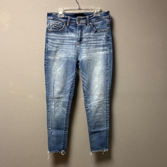 Buckle Denim - Buckle Black Curvy Ankle Skinny Jeans